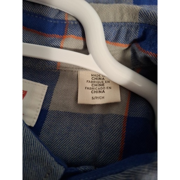 Levi's New York Met's Mens Small Royal Western Full-Snap Shirt - Picture 8 of 13